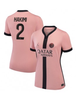 Paris Saint-Germain Achraf Hakimi #2 Zenski Rezervni Dres 2024-25 Kratak Rukavima